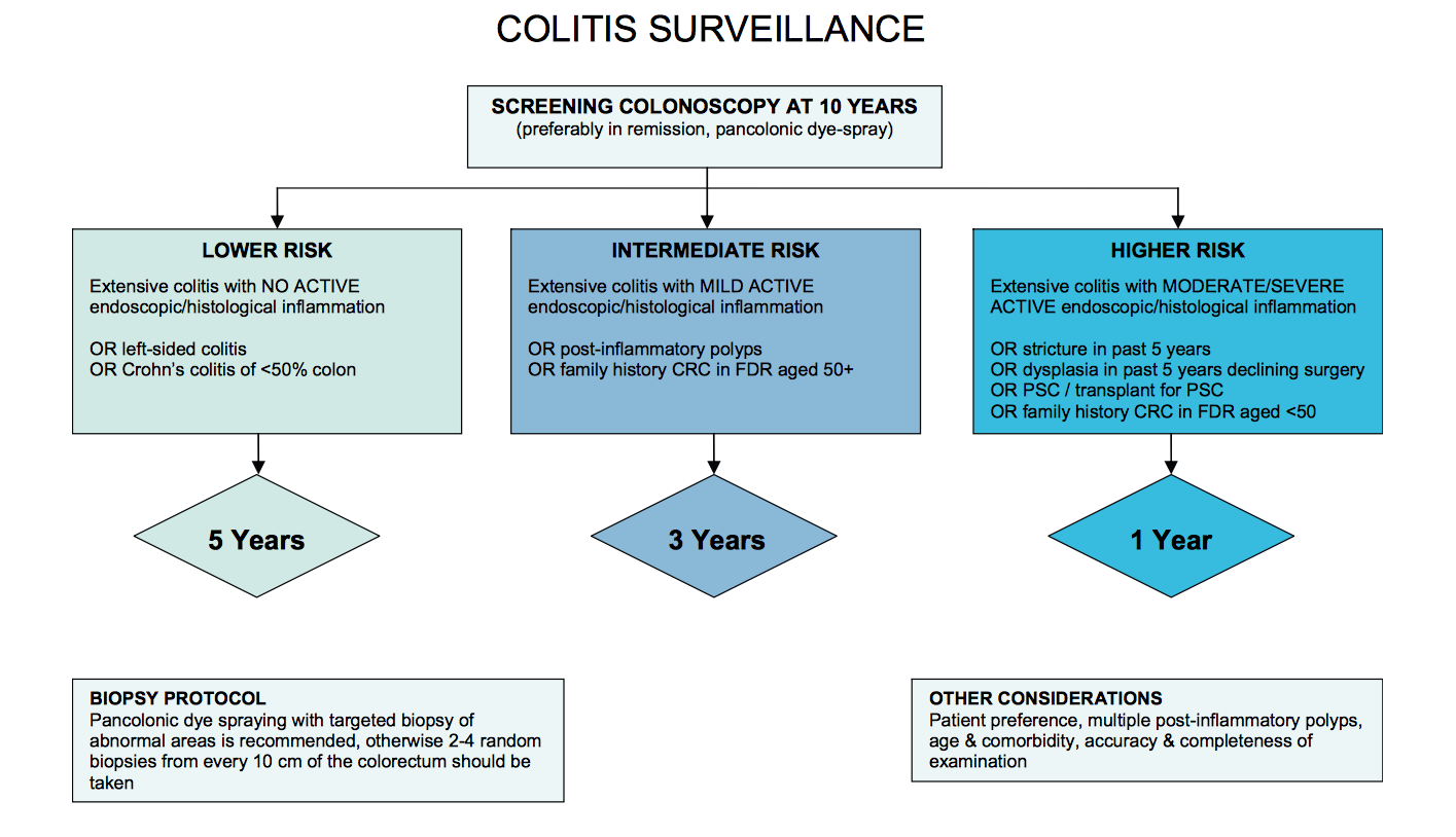 BSG Colitis Surveillance